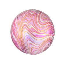 Party Animal Direct MARBLE PINK ORBZ Orbz & Spheres