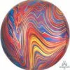 Party Animal Direct MARBLE RED ORBZ Orbz & Spheres