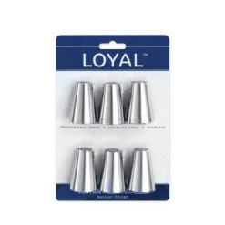 Party Animal Direct Loyal 6pc Russian Instant Flower Tip Set Cake Making Supplies