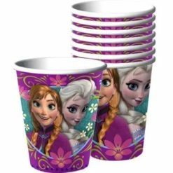 Party Animal Direct Frozen Paper Cups - 8 Pack