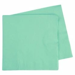 Party Animal Direct Napkins Dinner 2Ply MINT GREEN 40 Pack