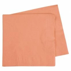 Party Animal Direct Napkins Dinner 2Ply PEACH 40 Pack