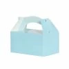 Party Animal Direct FS LUNCH BOX PASTEL BLUE 5PK Paper Partyware