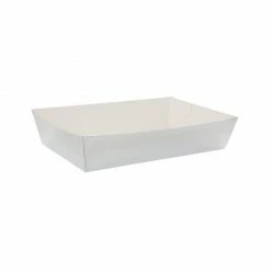 Party Animal Direct FS LUNCH TRAY METALLIC SILVER 10PK Paper Partyware