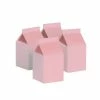 Party Animal Direct FS MILK BOX CLASSIC PINK 10PK Paper Partyware