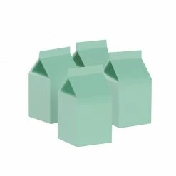 Party Animal Direct FS MILK BOX MINT GREEN 10PK