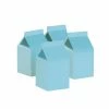Party Animal Direct Paper Partyware FS MILK BOX PASTEL BLUE 10PK