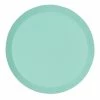 Party Animal Direct Paper Partyware PAPER ROUND DINNER PLATE 9" MINT GREEN 10PK