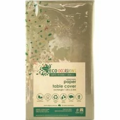 Alpen Eco Range Tablecover PAPER Rectangle 250x125cm GOLD