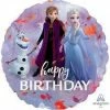 Party Animal Direct Happy Birthday Frozen Standard Foil