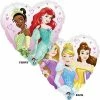 Party Animal Direct Disney Princess Double-Sided Princess Heart Foil