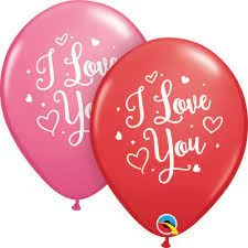 Party Animal Direct I Love You 11" Latex (5pack)