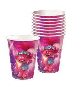 Party Animal Direct Trolls Party Paper Cups 3 Party Animal Direct Trolls Party Paper Cups