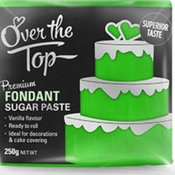 Party Animal Direct Over The Top Grass Green Fondant 250g