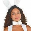 Party Animal Direct WHITE BUNNY EARS HEADBAND