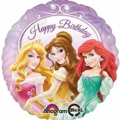 Party Animal Direct Princess Happy Birthday Foil