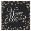 Party Animal Direct SPARKLING CELEBRATION HAPPY BIRTHDAY NAPKINS / SERVIETTES (PACK OF 16) 1 Party Animal Direct SPARKLING CELEBRATION HAPPY BIRTHDAY NAPKINS / SERVIETTES (PACK OF 16)