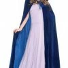 Party Animal Direct HOODED COBALT VELVETEEN CAPE Costumes 2 Party Animal Direct HOODED COBALT VELVETEEN CAPE Costumes