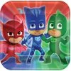 Party Animal Direct Pack Of 8 PJ Masks Large Plates.
