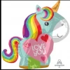 Party Animal Direct Unicorn “love You” Supershape Foil