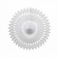 Party Animal Direct WHITE HANGING FAN 24CM