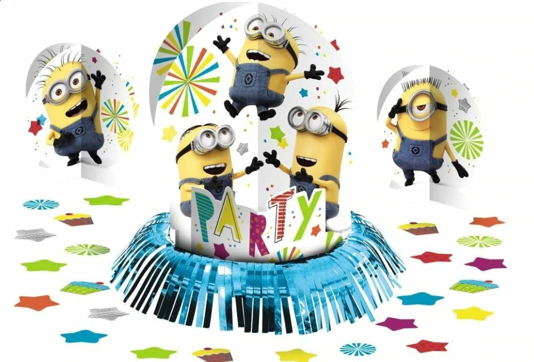 Party Animal Direct Despicable Me Minions Table Decorating Kit! 3 Party Animal Direct Despicable Me Minions Table Decorating Kit!