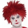 Party Animal Direct Evil Clown Wig - Red Wigs 2 Party Animal Direct Evil Clown Wig - Red Wigs