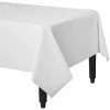 Party Animal Direct Eco Range White Table Cover Rectangle 1 Party Animal Direct Eco Range White Table Cover Rectangle