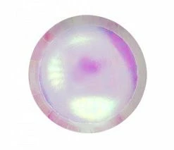 Five Star FS PAPER ROUND SNACK PLATE 7" IRIDESCENT 10PK