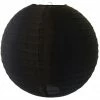 Party Animal Direct BLACK PAPER LANTERN 25.4CM 1 Party Animal Direct BLACK PAPER LANTERN 25.4CM