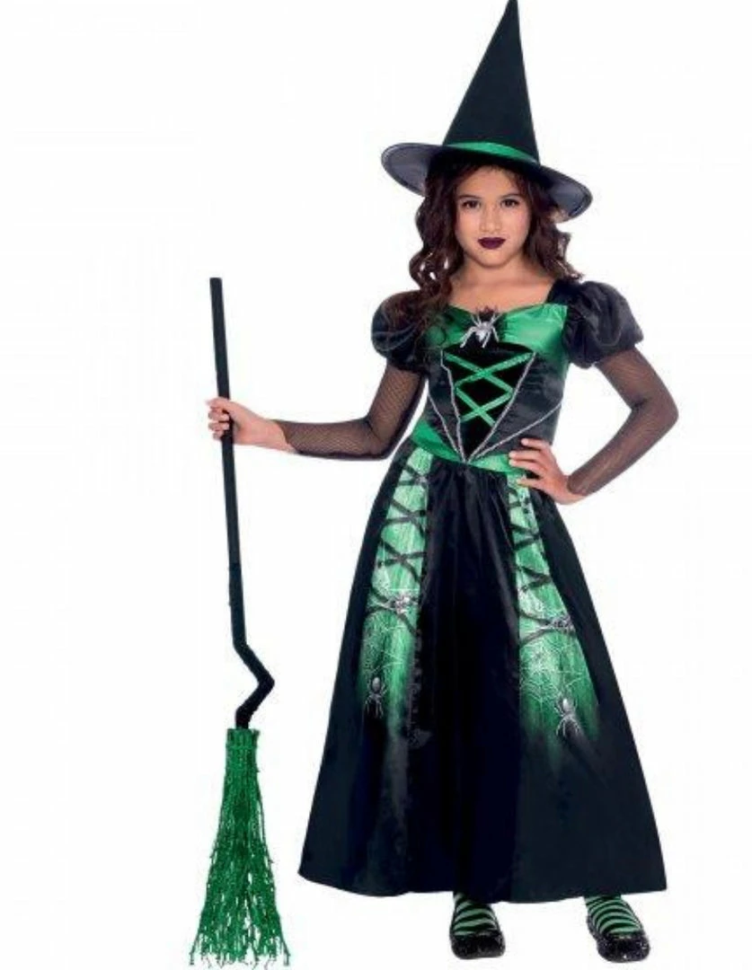 Party Animal Direct Costume Spider Witch Girls 3-4 Years 3 Party Animal Direct Costume Spider Witch Girls 3-4 Years