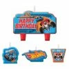 Party Animal Direct Hot Wheels Deluxe Molded Candle Set