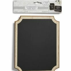 Party Animal Direct Chalk Board Easel Sign Kraft Partyware