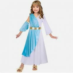 Party Animal Direct Kids Costumes GIRLS GREEK GODDESS COSTUME 5-7 YEARS