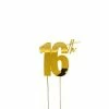 Party Animal Direct 16TH GOLD CAKE TOPPER