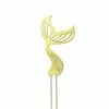 Party Animal Direct Mermaid Party GOLD MERMAID TAIL CAKE TOPPER