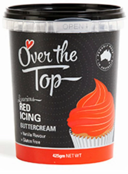 Party Animal Direct Over The Top Red Icing 425g 3 Party Animal Direct Over The Top Red Icing 425g