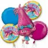 Party Animal Direct Trolls Foil Bouquet Supershape Foil Balloons