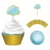 Party Animal Direct Oh Baby Boy Glittered Cupcake Kit For 24 1 Party Animal Direct Oh Baby Boy Glittered Cupcake Kit For 24