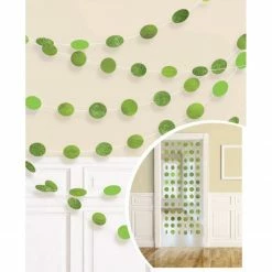 Party Animal Direct 6 DOT GARLAND - GREEN