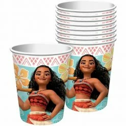 Party Animal Direct Disney Princess Moana Cups