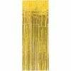 Party Animal Direct DOOR CURTAIN METALLIC - GOLD