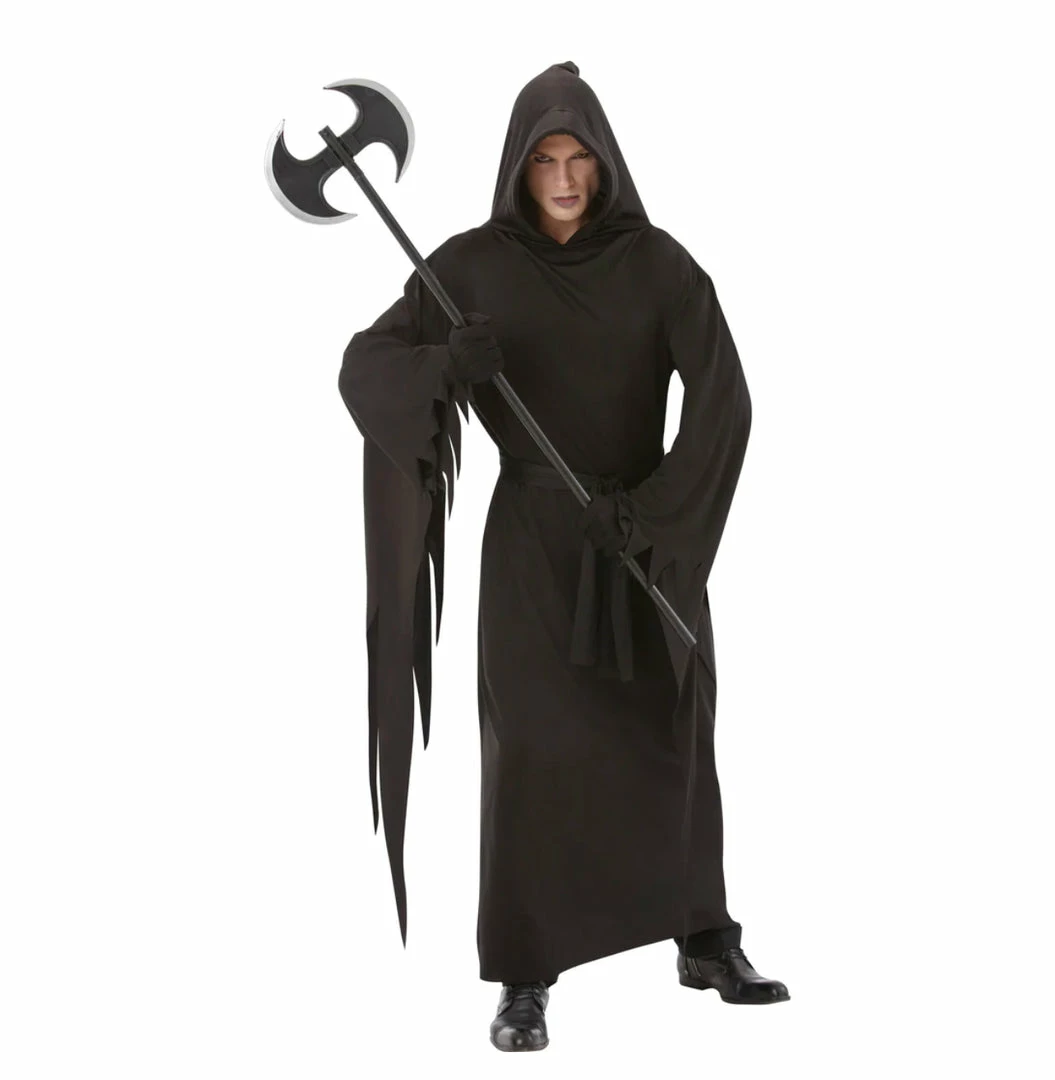 Party Animal Direct ADULT BLACK TERROR ROBE 3 Party Animal Direct ADULT BLACK TERROR ROBE