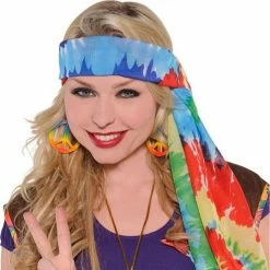 Party Animal Direct Costumes Groovy 60s Headscarf