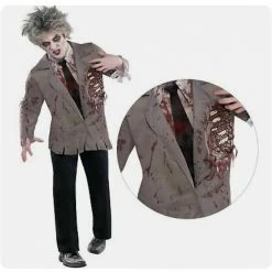 Party Animal Direct DARK SIDE ADULT ZOMBIE COSTUME - ADULT STANDARD Costumes