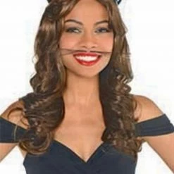 Party Animal Direct BLACK ANIMAL WHISKERS