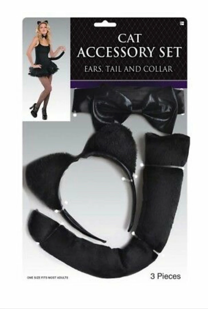 Party Animal Direct Costumes CAT ACCESSORY KIT - ADULT 3 Party Animal Direct Costumes CAT ACCESSORY KIT - ADULT