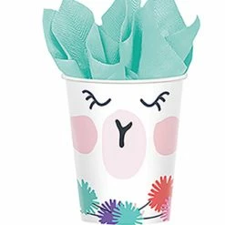 Party Animal Direct Llama Party Paper Cups