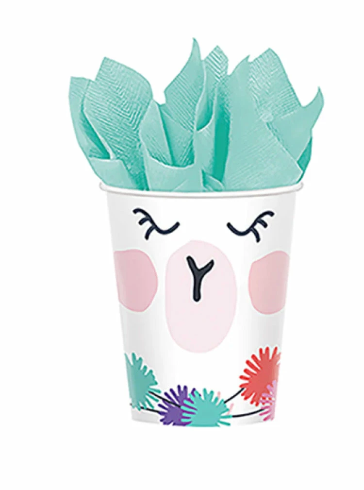 Party Animal Direct Llama Party Paper Cups 3 Party Animal Direct Llama Party Paper Cups