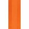Party Animal Direct ORANGE PLASTIC LOLLY/TREAT BAGS (PACK OF 25)